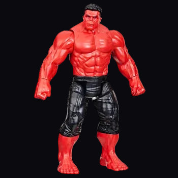 Marvel Captain America Brave New World Titan Hero Series Red Hulk 30cm
