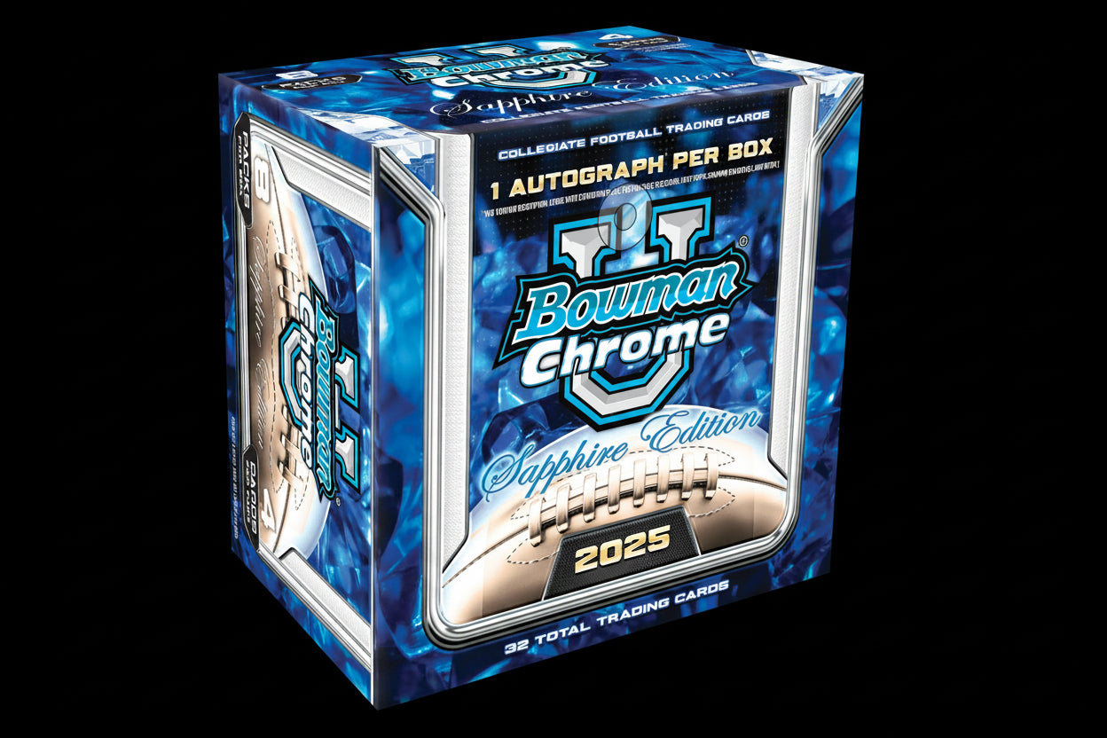 Topps Chrome Football Sapphire 2025 Box