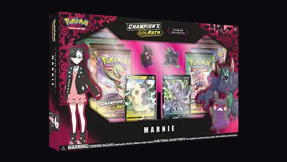 Pokémon TCG: Champion's Path Premium Collection Marnie