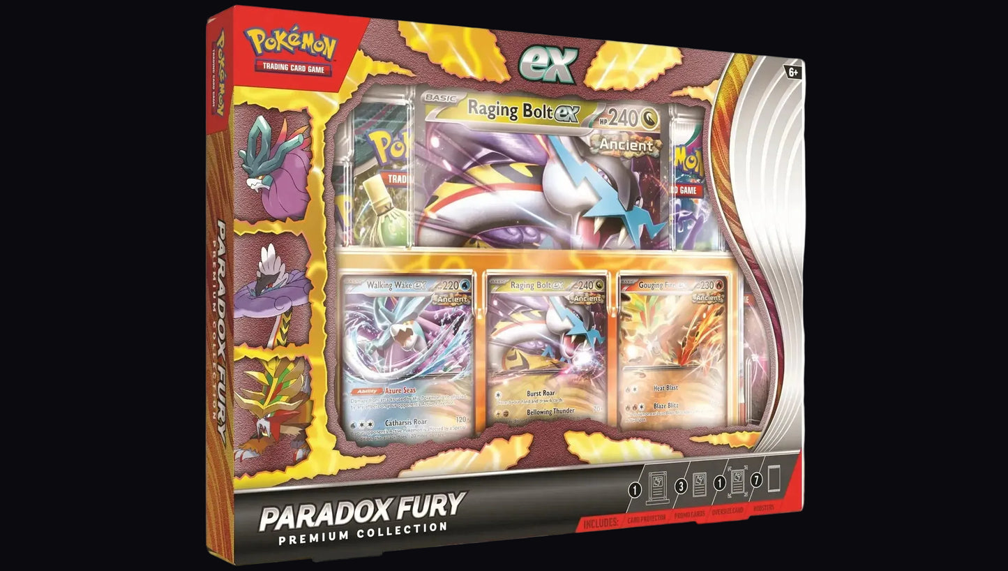 Pokémon TCG: Temporal Forces Paradox Fury Premium Collection