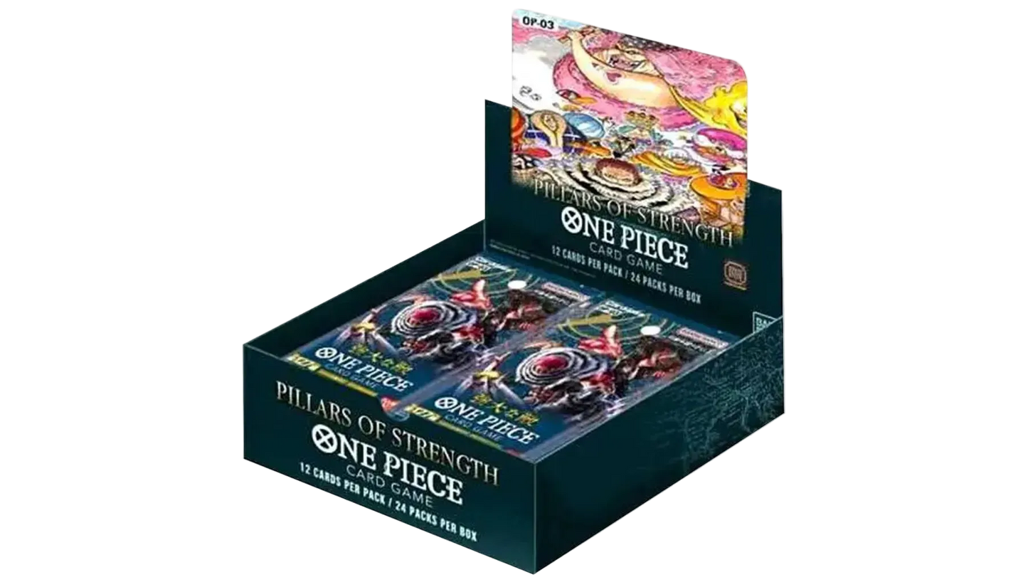 One Piece Card Game: Pillars of Strength OP-03 Booster Box