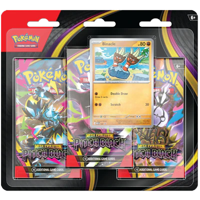 Pokémon TCG: Pitch Black 3 Pack Blister Binacle Promo