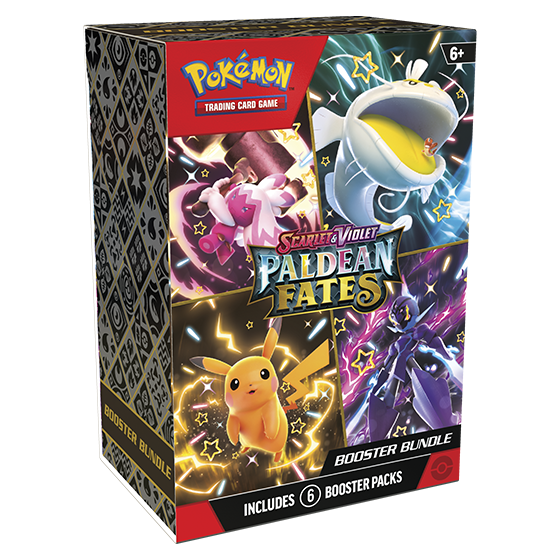 Pokémon TCG: Scarlet & Violet—Paldean Fates Booster Bundle