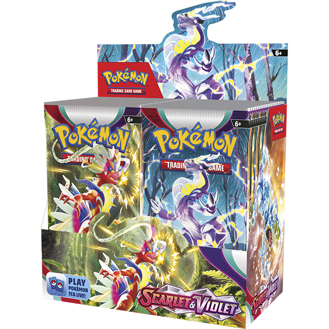 Pokémon TCG: Scarlet & Violet Booster Display