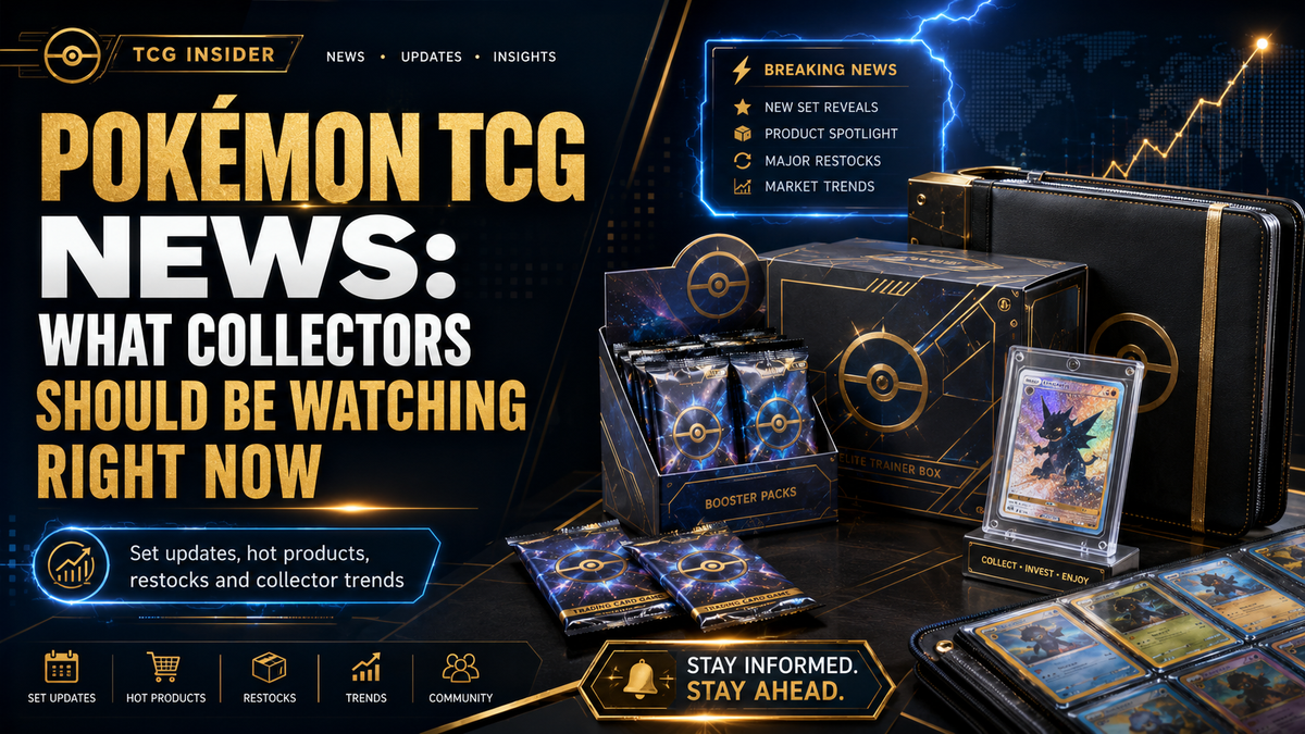 Pokémon TCG News: What Collectors Should Be Watching Right Now