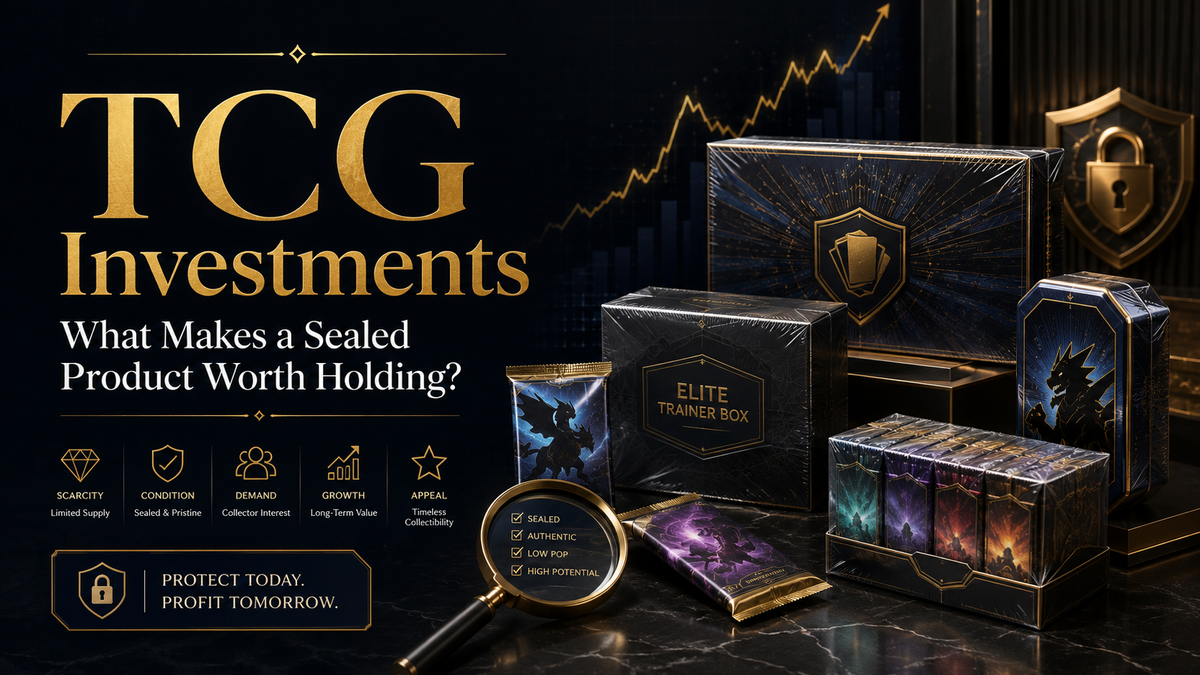 TCG Investments: What Makes a Sealed Product Worth Holding?