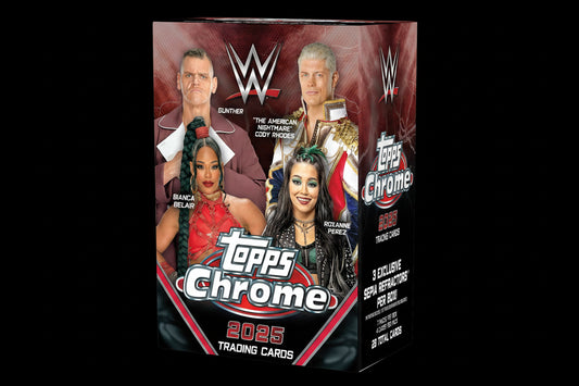Topps Chrome WWE 2025 Value Box