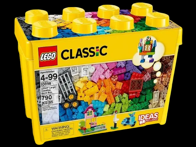 LEGO Classic Large Creative Brick Box 10698 front box