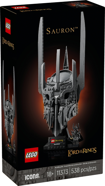 LEGO Icons The Lord of the Rings: Sauron's Helmet 11373 front box