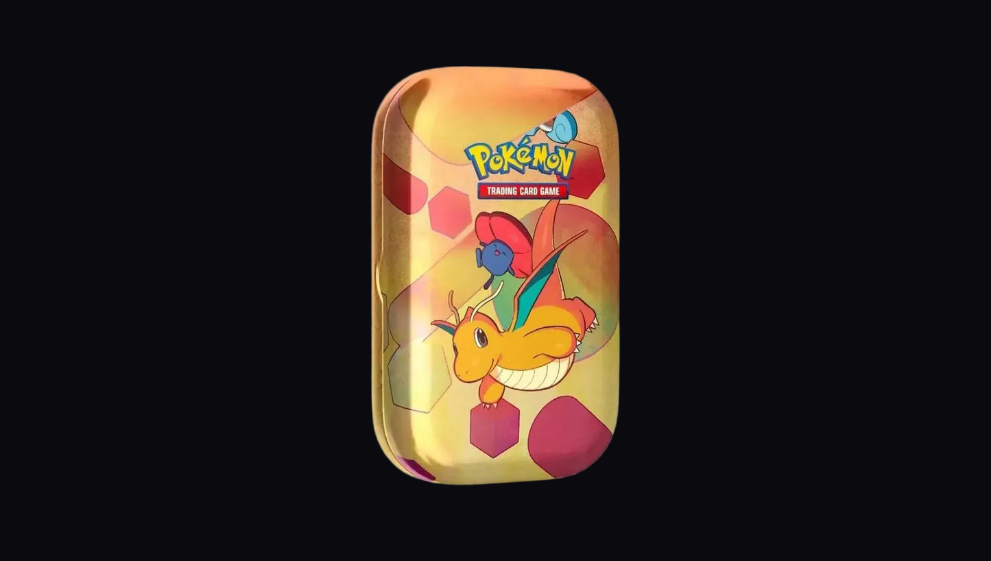 Pokémon TCG: Pokémon 151 Mini Tin Dragonite & Vileplume