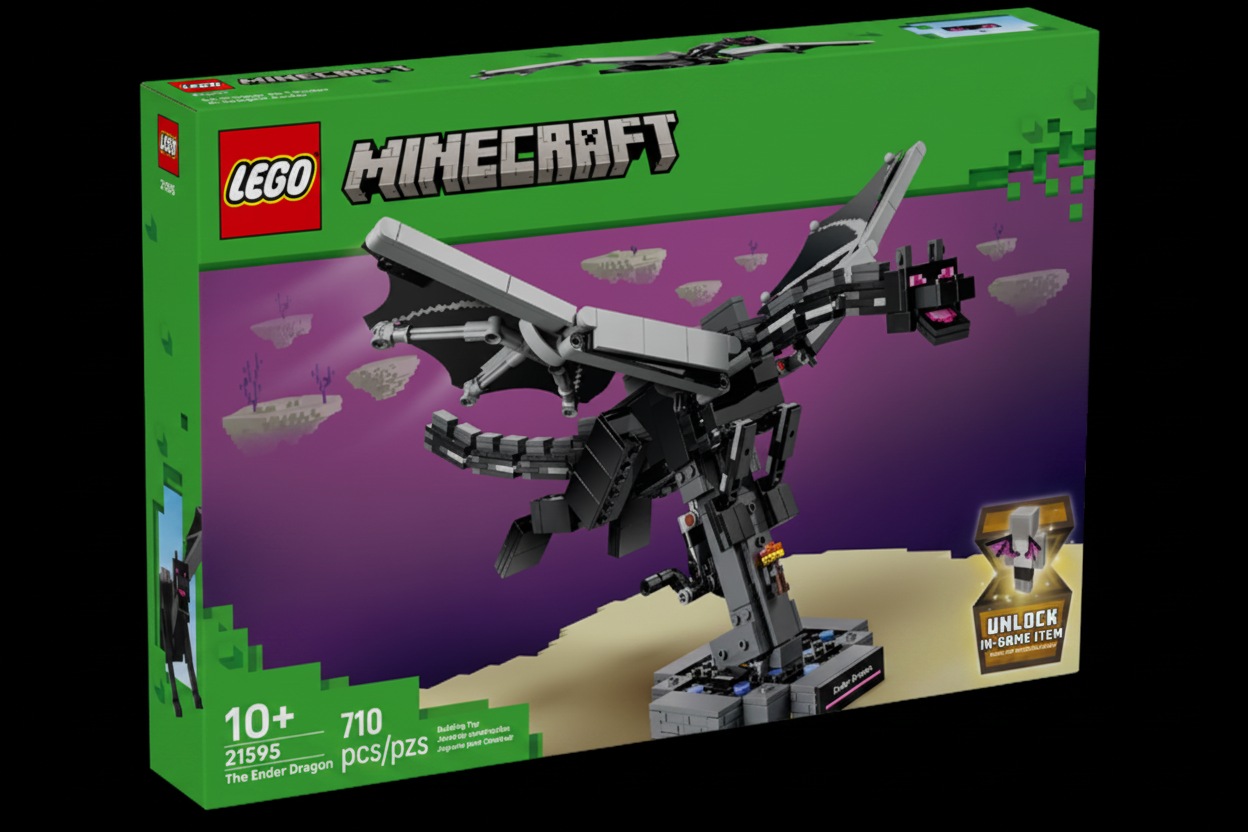 LEGO Minecraft The Ender Dragon 21595 front box