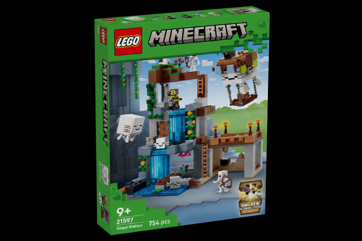LEGO Minecraft Ghast Station 21597 front box