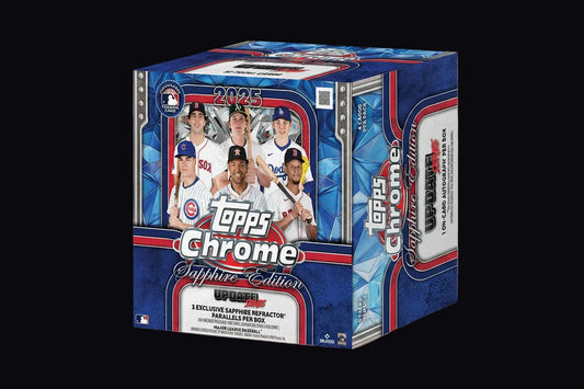 Topps Chrome Sapphire Baseball 2025 Box