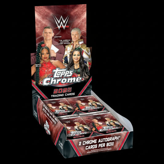 Topps Chrome WWE 2025 Hobby Box