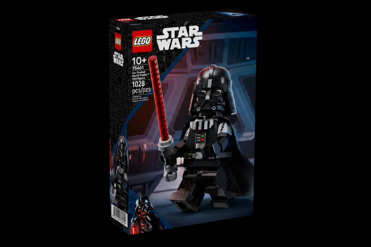 LEGO Star Wars Up-Scaled Darth Vader Minifigure 75461 front box