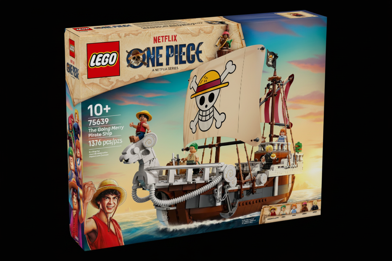 LEGO One Piece The Going Merry Pirate Ship 75639 front box