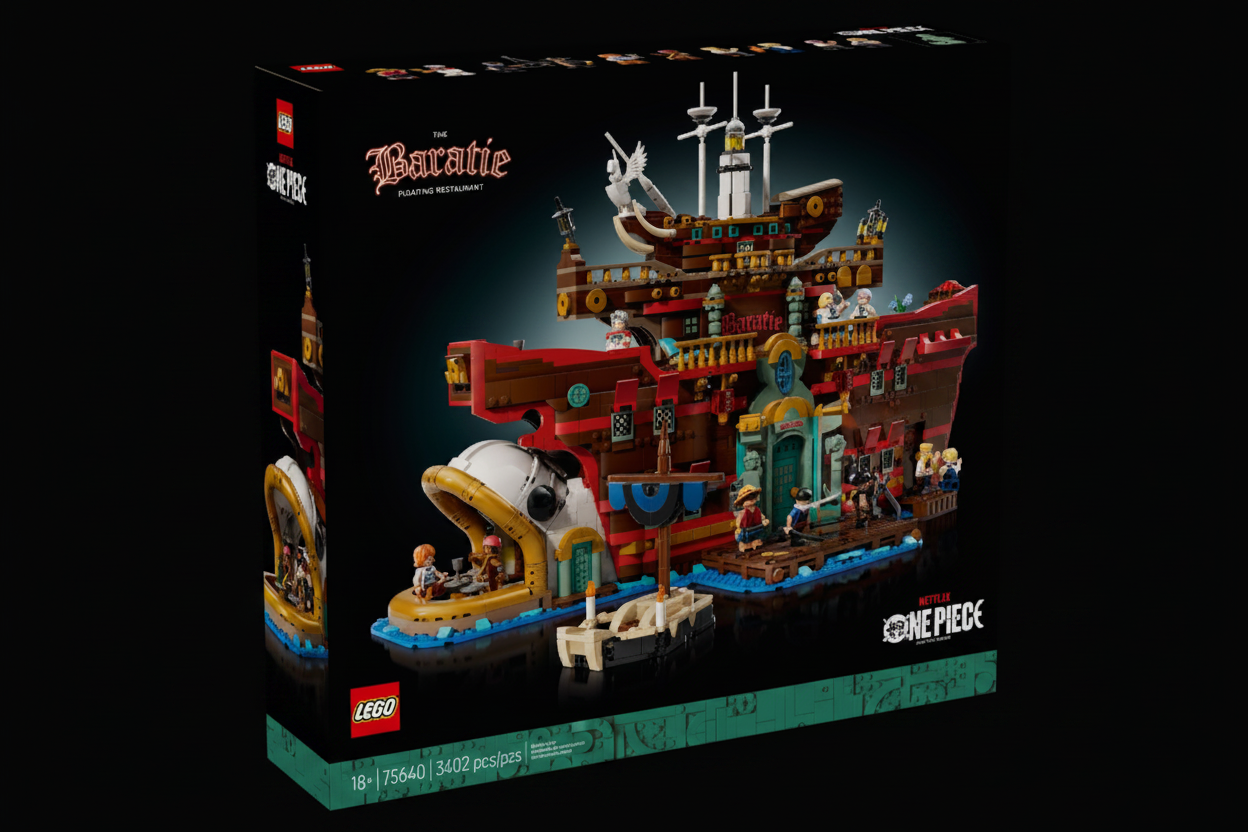 LEGO One Piece The Baratie Floating Restaurant 75640 front box