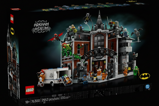 LEGO DC Batman Arkham Asylum 76300 front box