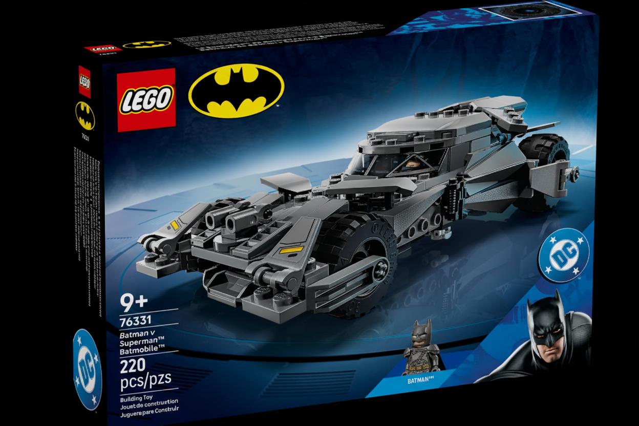 LEGO DC Batman v Superman Batmobile 76331 front box