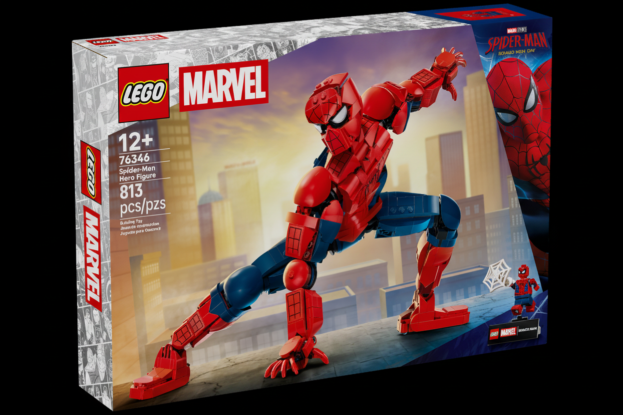 LEGO Marvel Spider-Man Hero Figure 76346 front box