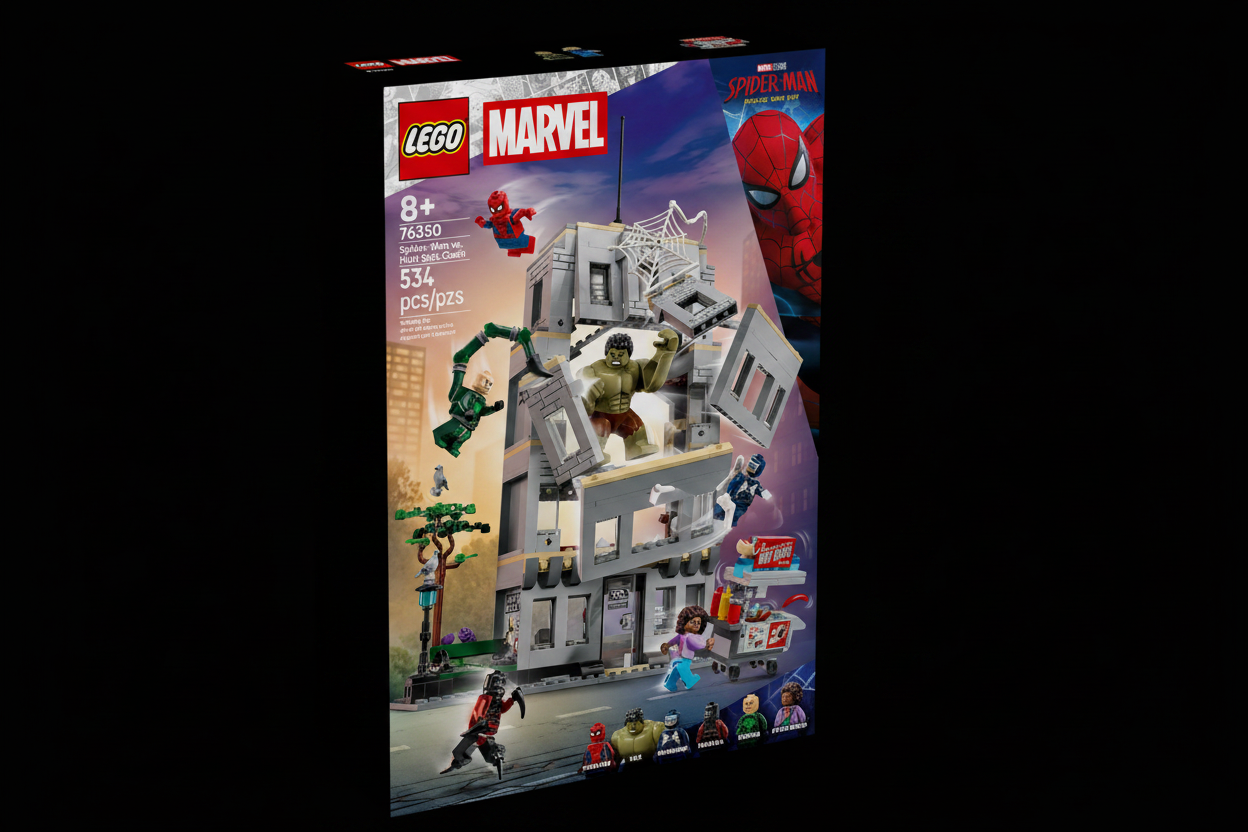 LEGO Marvel Spider-Man vs. Hulk Epic Clash 76350 front box