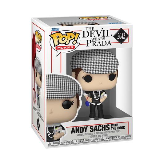 Funko Pop! Andy Sachs with the Book
