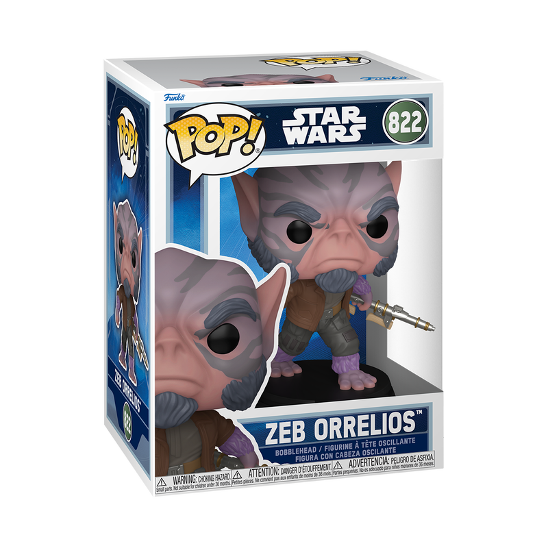 Funko Pop! Zeb Orrelios with Bo-Rifle