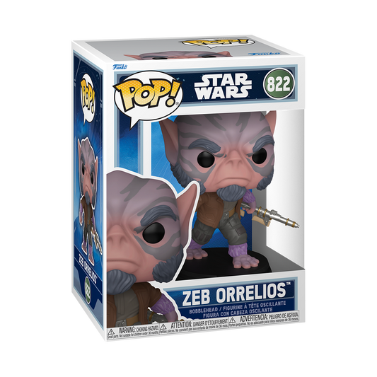 Funko Pop! Zeb Orrelios with Bo-Rifle