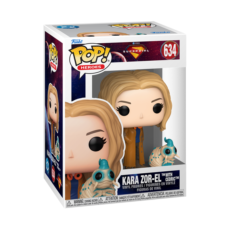 Funko Pop! Kara Zor-El with Cedric