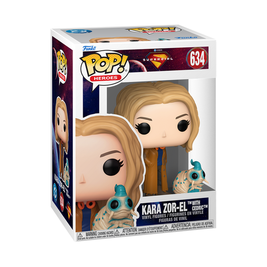 Funko Pop! Kara Zor-El with Cedric