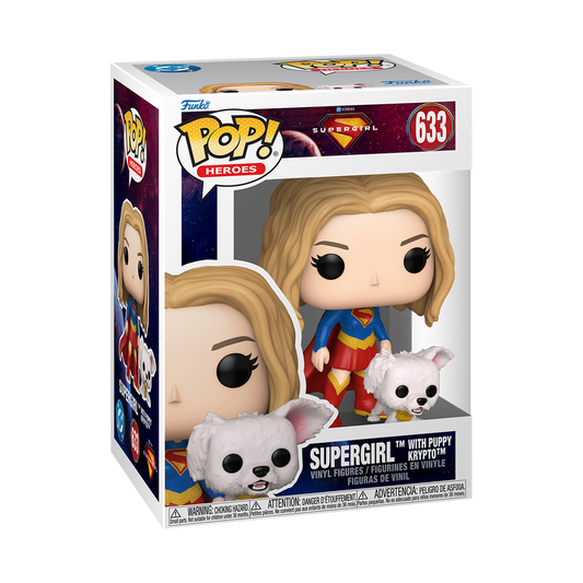 Funko Pop! Supergirl with Puppy Krypto