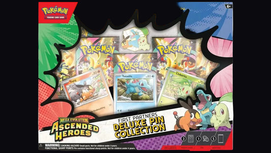 Pokémon TCG: Ascended Heroes First Partners Deluxe Pin Collection