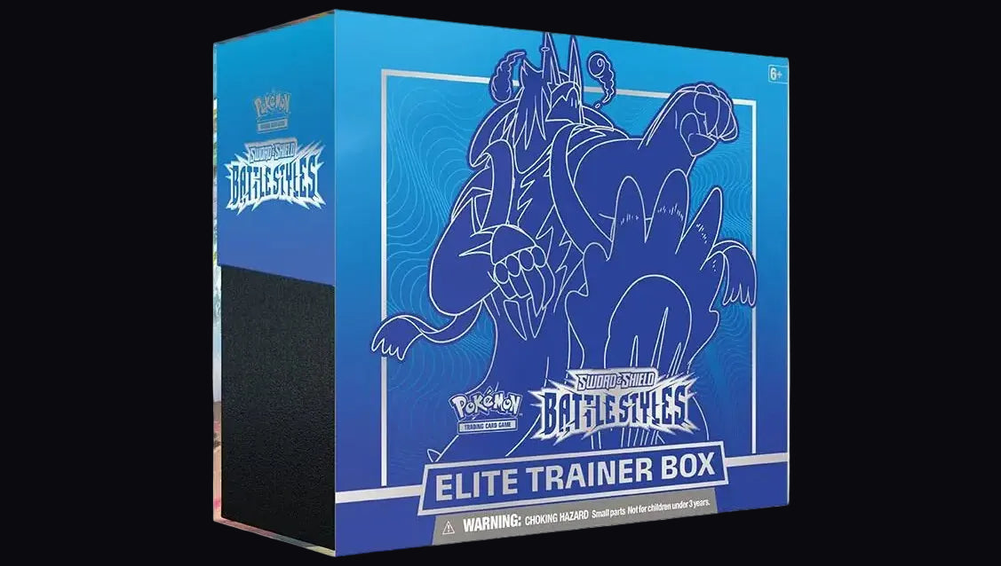 Pokémon TCG: Battle Styles Elite Trainer Box Rapid Strike Urshifu (Blue)