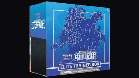 Pokémon TCG: Battle Styles Elite Trainer Box Rapid Strike Urshifu (Blue)