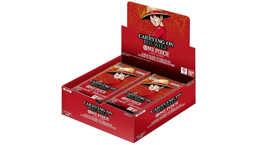 One Piece Card Game: Carrying On His Will OP-13 Booster Box