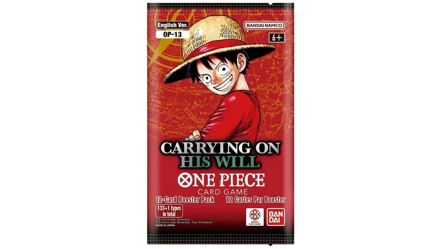 One Piece Card Game: Carrying On His Will OP-13 Booster Pack