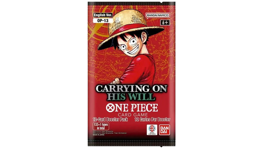 One Piece Card Game: Carrying On His Will OP-13 Booster Pack