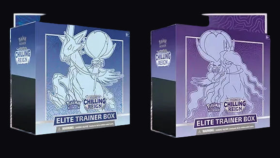 Pokémon TCG: Chilling Reign Elite Trainer Box Ice Rider Calyrex