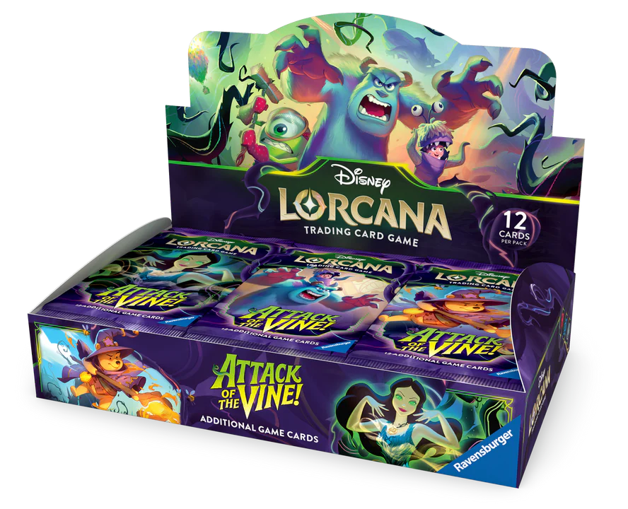 Disney Lorcana Attack of the Vine! Booster Box