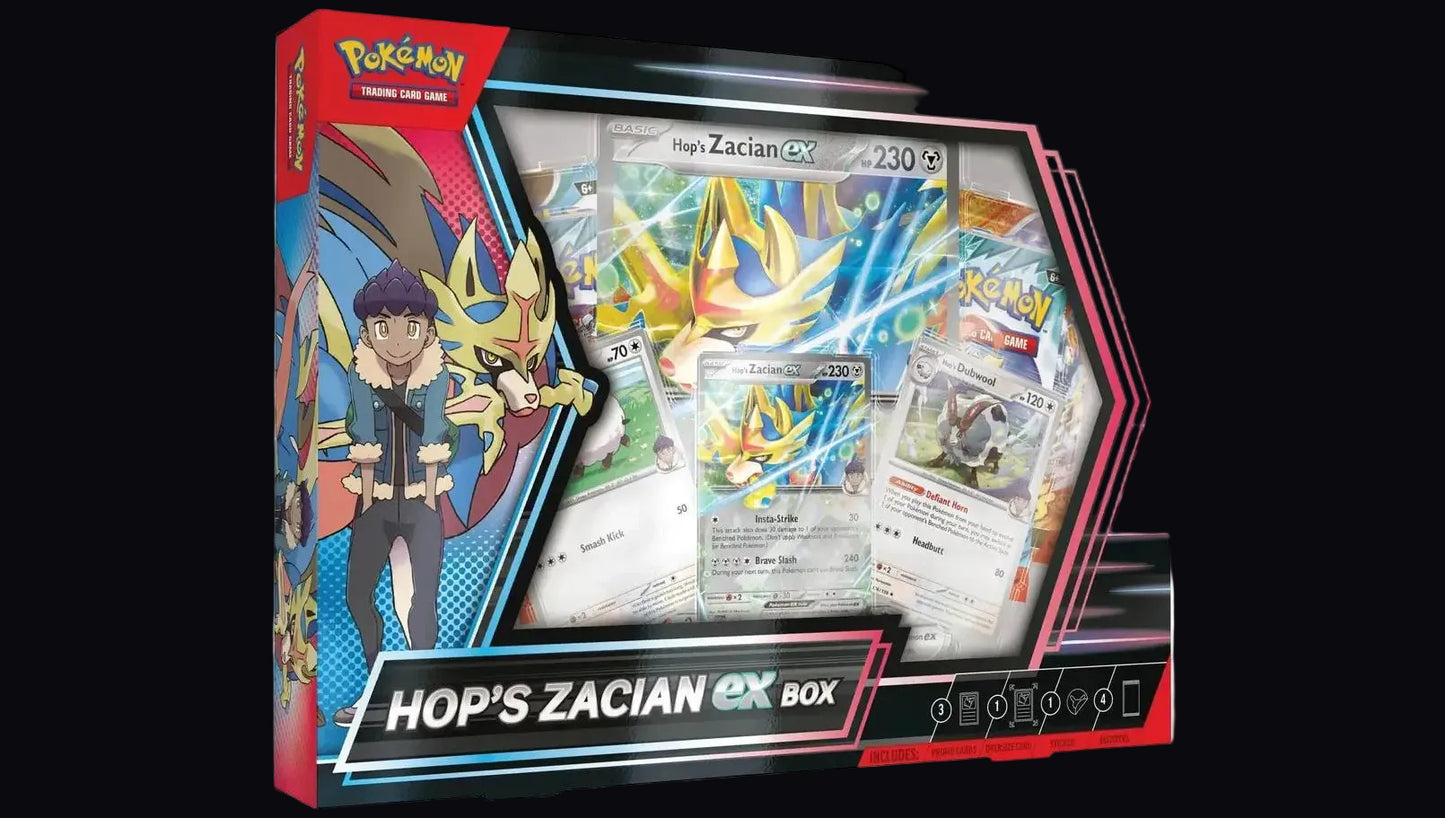 Pokémon TCG: Journey Together Hop’s Zacian ex Box