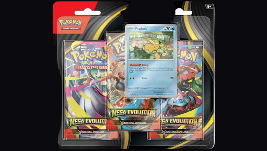 Pokémon TCG: Mega Evolution 3 Pack Blister Psyduck