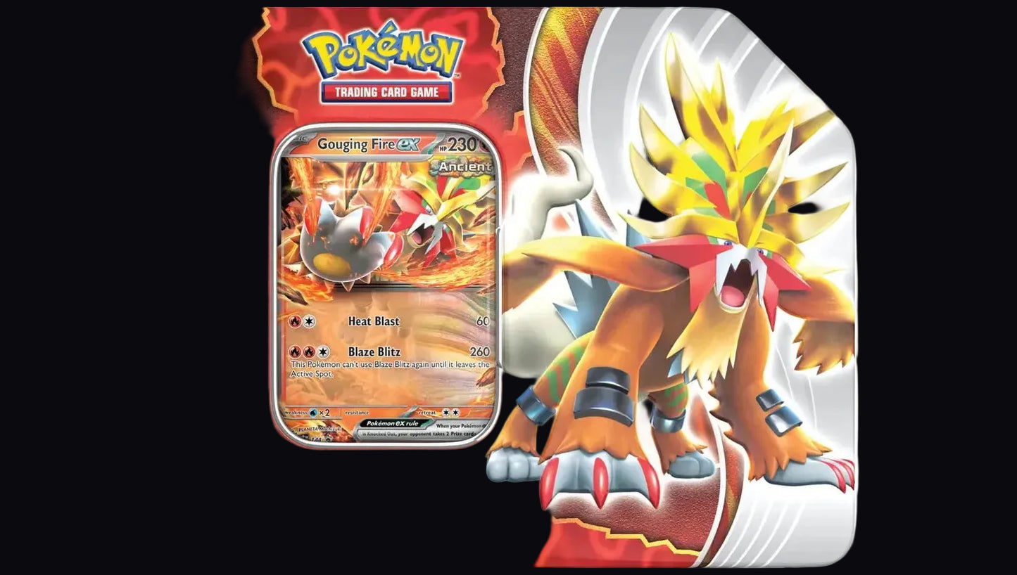 Pokémon TCG: Temporal Forces Paradox Destinies Tin Iron Crown