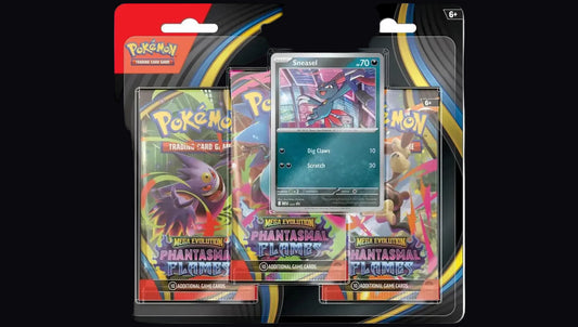 Pokémon TCG: Phantasmal Flames 3 Pack Blister Sneasel