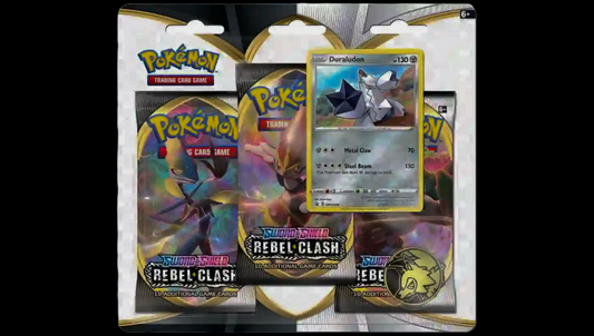 Pokémon TCG: Rebel Clash 3-Pack Blister