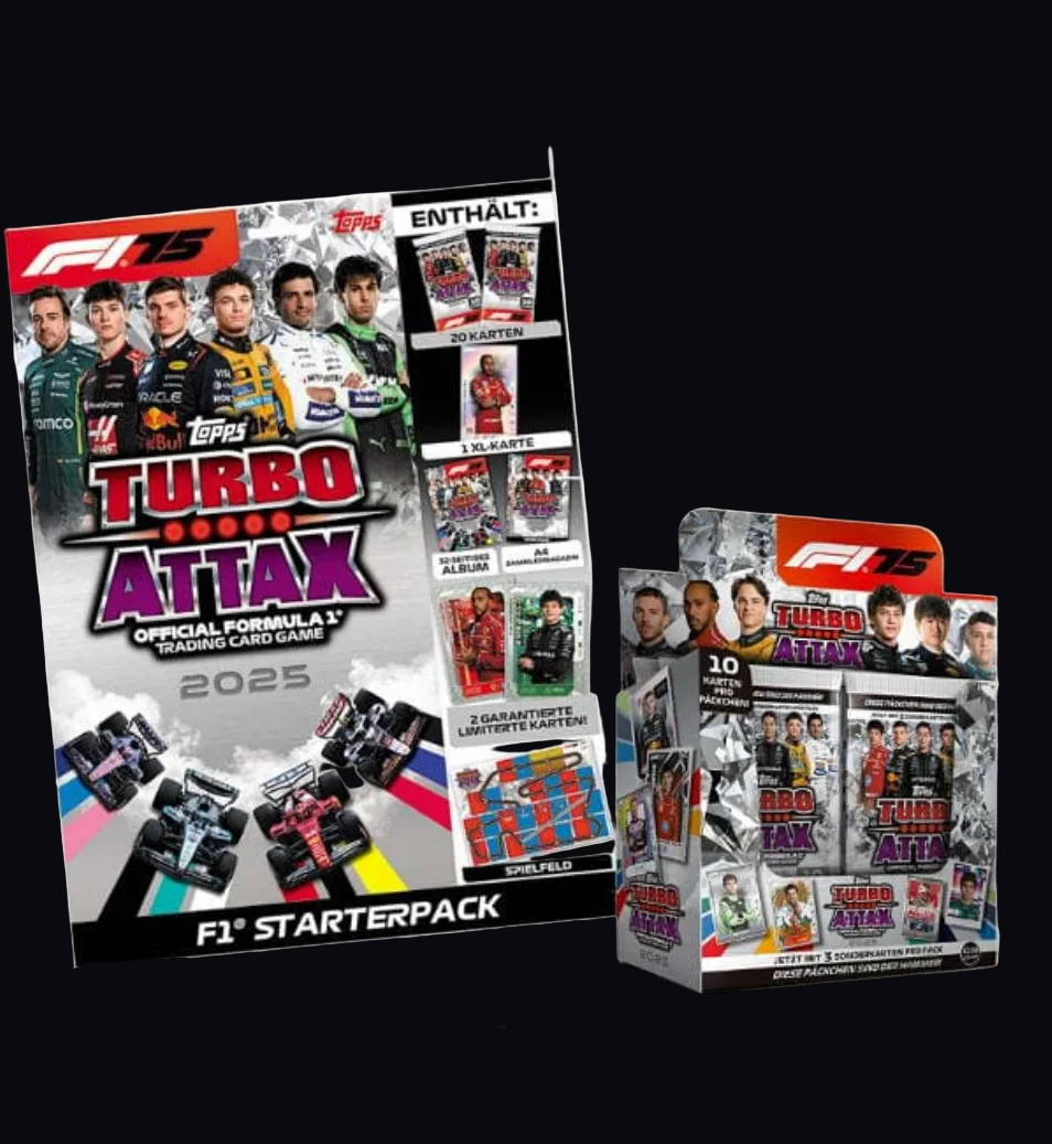 Topps Formula 1 Stickers 2025 Display Box