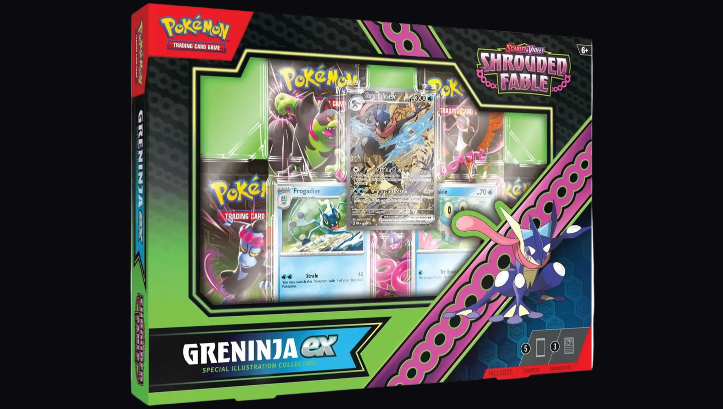 Pokémon TCG: Shrouded Fable Greninja ex Special Illustration Collection