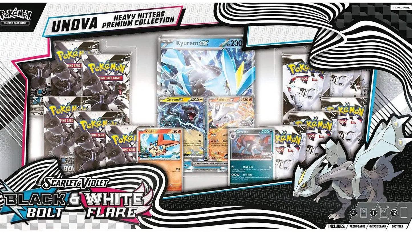 Pokémon TCG: Black Bolt Unova Heavy Hitters Premium Collection