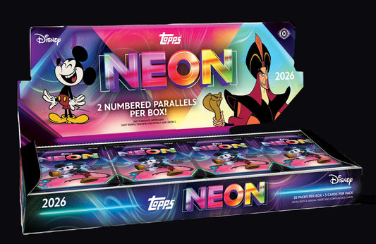 2026 Topps Disney Neon Hobby Box