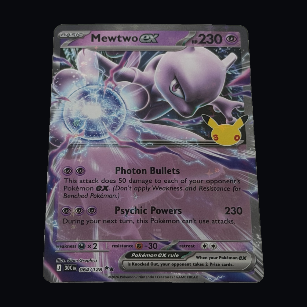 Mewtwo ex 064/128 front