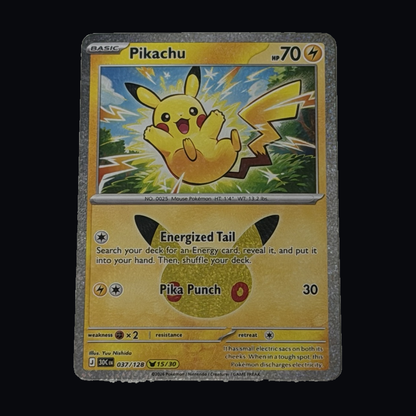 Pikachu 037/128 front
